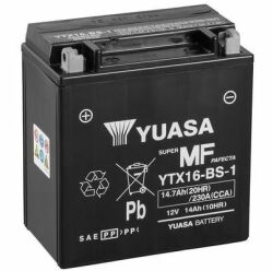 Акумулятор 12V 14,7Ah MF VRLA Battery YTX16-BS-1(сухозаряжений)