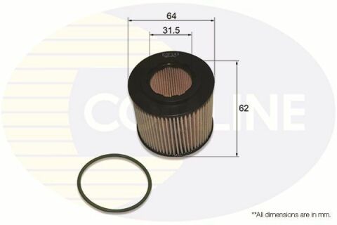 EOF143 Comline - Фильтр масла (аналог WL7318/OX360D)