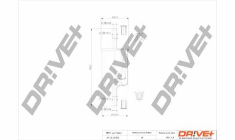 DP1110.13.0015 Drive+ - Фільтр палива