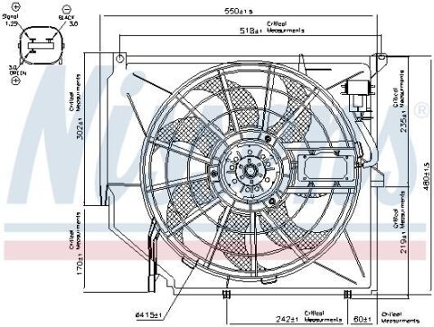 Вентилятор радіатора 3 (e46)