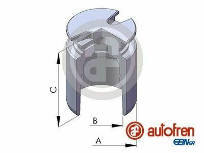 Поршень суппорта зад Audi A3/PSA C4/207/307/Ford Mondeo III/Octavia/Superb/Caddy III/Golf VI 38x49