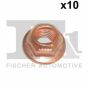 Гайка колектора випускного Audi/Citroen/Fiat/Ford/Jeep/Mazda/MB/Opel/Peugeot (M7x1.0mm) (к-кт 10шт), фото 3 - інтерент-магазин Auto-Mechanic