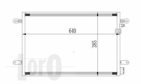 Радіатор кондиціонера A6 04-11