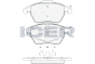 Колодки тормозные (передние) Citroen C4 04-11/Peugeot 207/308 07-14/208 12-/307 03-09/3008 09-16, фото 5 - интернет-магазин Auto-Mechanic