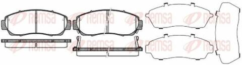 HONDA Гальмівні колодки передн.CR-V 07-