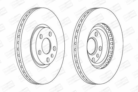 Диск тормозной передний Scudo, Citroen Jumpy, Peugeot 806, Expert FIAT