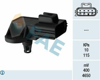 Датчик тиску наддува Ford Transit 2.3 16V/2.2TDCi 06-14 Датчик тиску наддува Ford Transit 2.3 16V/2.2TDCi 06-14
