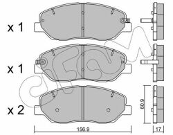 Гальмівні колодки пер. Hyundai Santa FE 06- (mando) Гальмівні колодки пер. Hyundai Santa FE 06- (mando)