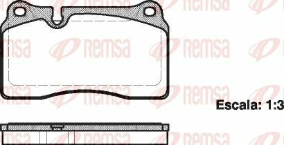 VW Гальмівні колодки передн.Touareg (сист.BREMBO) 02-