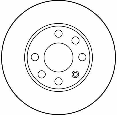 Диск гальмівний (1 шт.) BEDFORD (GM) - OPEL - PONTIAC (GM) - VAUXHALL Astra Van/Ascona