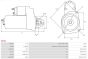 Стартер BMW 5 (E60/F10) 03-16 (N20/N55/N52/N53) (1.2kw) (z=9), фото 5 - интернет-магазин Auto-Mechanic