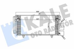 Радиатор кондиционера Subaru Legacy IV, Outback 2003– Радиатор кондиционера Subaru Legacy IV, Outback 2003–