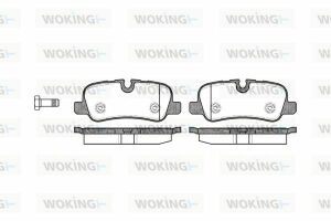 Гальмівні колодки discovery/range rover III/sport 2.7 - 5.002-