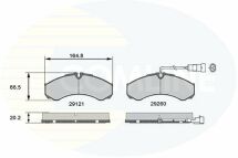 Гальмівні колодки дискові