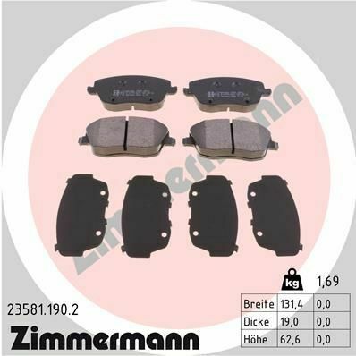 Колодки тормозные (передние) Skoda Roomster 06-15 (Lucas-Girling) (с датчиком)