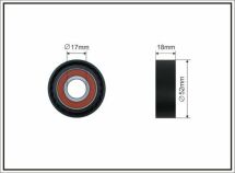 Ролик натяжного механізму ГУ Ролик натяжного механізму ГУ