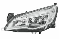Фара основная галоген с лампами, мотором, h7/h7 w21/5w лев.astra j 09- Фара основная галоген с лампами, мотором, h7/h7 w21/5w лев.astra j 09-
