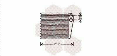 Радиатор печки Nissan MicraIII/Note/Renault Clio1.5 dCi 03-