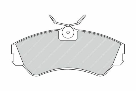 Гальмівні колодки барабанні