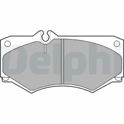Колодки гальмові передні W463207-508,VW LT 40, 45 MB Колодки гальмові передні W463207-508,VW LT 40, 45 MB