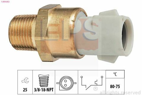 EPS FORD Датчик увімкнення вентилятора радіатора Escort,Fiesta -90