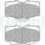 Колодка тормозная передняя Hilux II, LandCruiser, VW Taro, BMW E38 740 TOYOTA