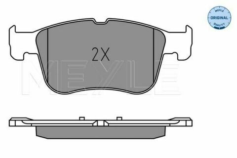 Колодки гальмівні (передні) Ford Focus/Kuga 1.0-2.0 EcoBoost18-(Ate)