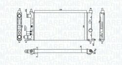 MAGNETI MARELLI Радіатор OPEL CORSA B 1,0 12V-1,2 16V 96 [350213776000]