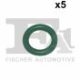 Ущільнювальне кільце (мат. FPM) 9,9 x 15 x 2,5 green, фото 1 - інтерент-магазин Auto-Mechanic