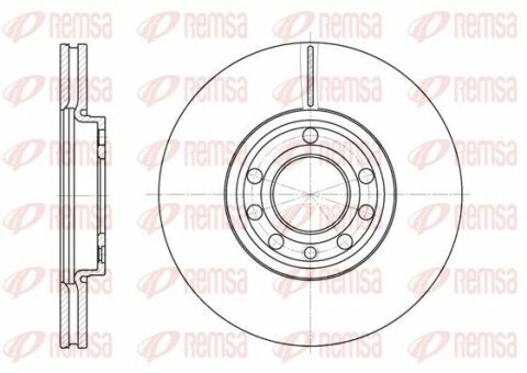 OPEL Диск тормозной передн. Vectra C 02-1,6-2,2DTI