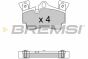 Тормозные колодки зад. Audi Q7 (4L) 06-15/VW Touareg 06-10 (Brembo) (112,2x73,2x16,5), фото 1 - интернет-магазин Auto-Mechanic