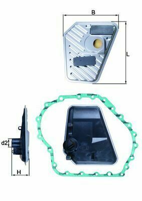 Фільтр АКПП Audi A4/A6/A8 97-11/Seat Exeo 1.6-2.0 09-14 (01J/01J 301383 N/01J 301383 R)