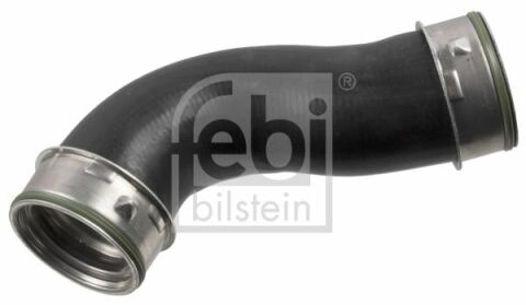 Патрубок интеркулера (нижний) (L) Audi A3/Skoda Octavia/SuperB/VW Golf/Jetta/Passat 2.0D 03- (сзади)