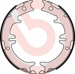 Гальмівні колодки барабанні Brembo