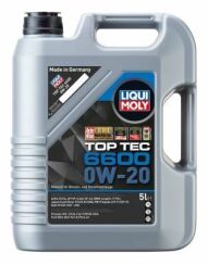 Моторна олива LIQUI MOLY TOP TEC 6600 0W-20, 5 літрів