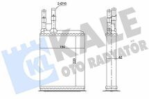 Радіатор опалення Citroen Jumper, Fiat Ducato, Peugeot Boxer 94–