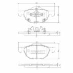 Гальмiвнi колодки дисковi