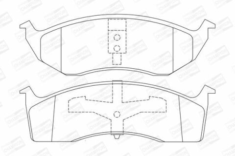 Гальмівні передні колодки 300M, Voyager I,II,III,IV CHRYSLER