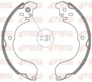 Колодки тормозные барабанные avenger, caliber, compass 10-, patriot 08-17, nissan micra iii (k12) 1.4 03-10