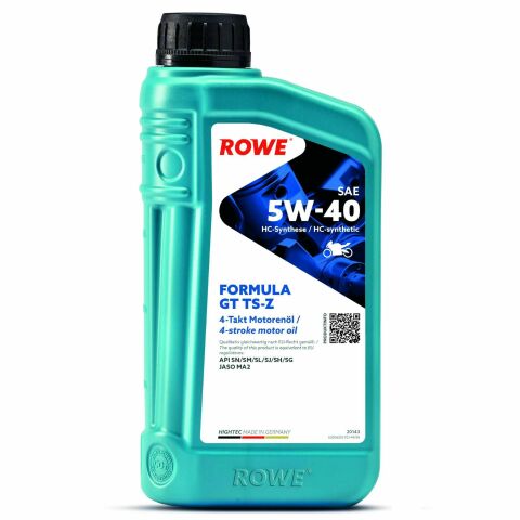 Олива 5W40 HIGHTEC FORMULA GT TS-Z (1L) (JASO MA2) (API SN/SM/SL/SJ/SH/SG)