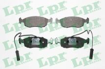 Тормозные колодки дисковые (F, V, с датчиком)