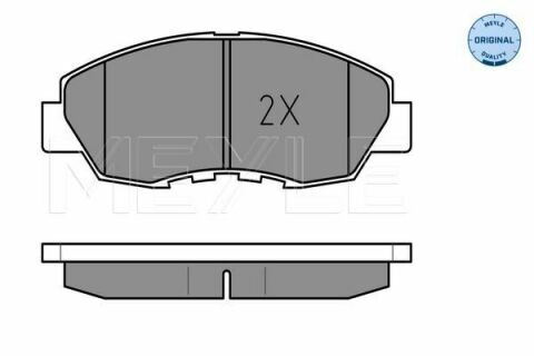 Колодки гальмівні (передні) Honda Accord lV 89-94 (Akebono)