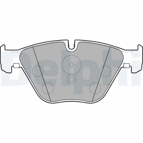 Колодки передні гальмові 5 F10 525/535,6 Gran Coupe,7 F01 730 10- BMW