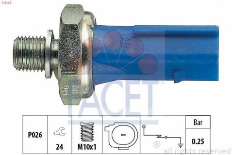 Датчик тиску оливи LT 2.5TDI (AGX/ANJ/APA/BBE/BBF)