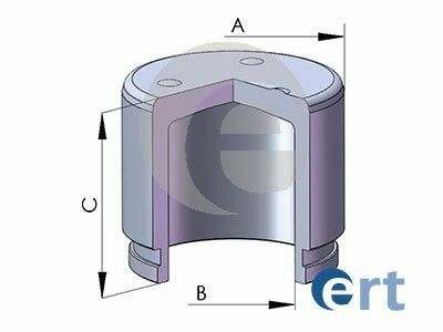 ERT TOYOTA Поршень суппорта LAND CRUISER 80 92-97, HILUX VI  98-02, VW TARO 2.4 D 89-97