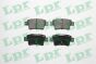 Колодки гальмівні дискові задні FIAT Grande Punto 05-10, Linea 07-18; OPEL Corsa D 06-15, фото 1 - інтерент-магазин Auto-Mechanic