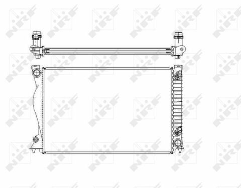 Радіатор охолодження Audi A6 2.4/2.8/3.0/3.2 04-11