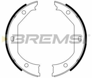 Колодки ручного тормоза BMW 3(E46,E90-92) 00-13/5(E39) 95-04/X1(E84) 09-15 (ATE)