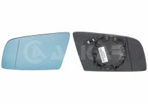 зеркало левое стекло+Госак, асферич., голубое стекло, обогрев,