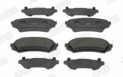 Тормозные колодки дисковые задние Toyota Land Cruiser 98–